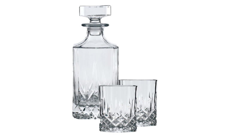 Lyngby Glas Lounge Karaffel og Whiskyglas