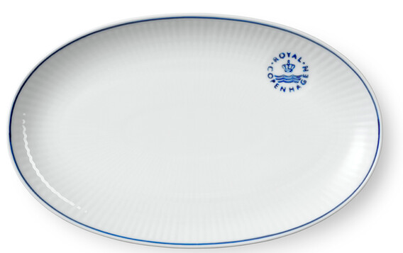 Blueline Oval Dish 23 cm