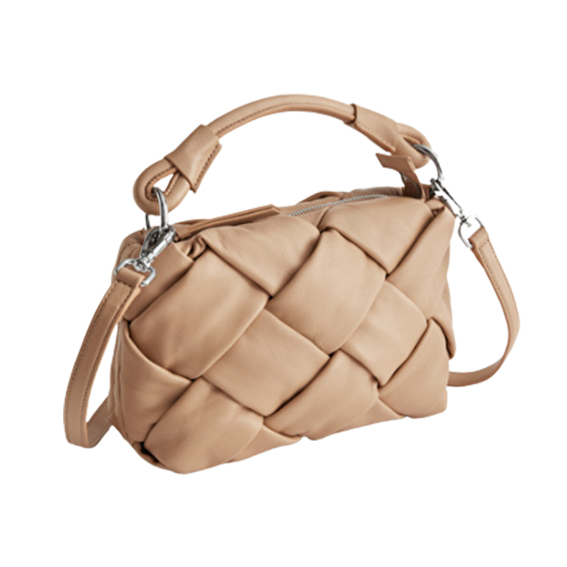 & Other Stories Braided Leather Crossbody Bag